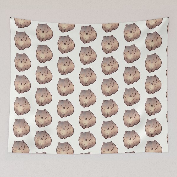 Item preview, wombat drawing  designed and sold by Mayarart.