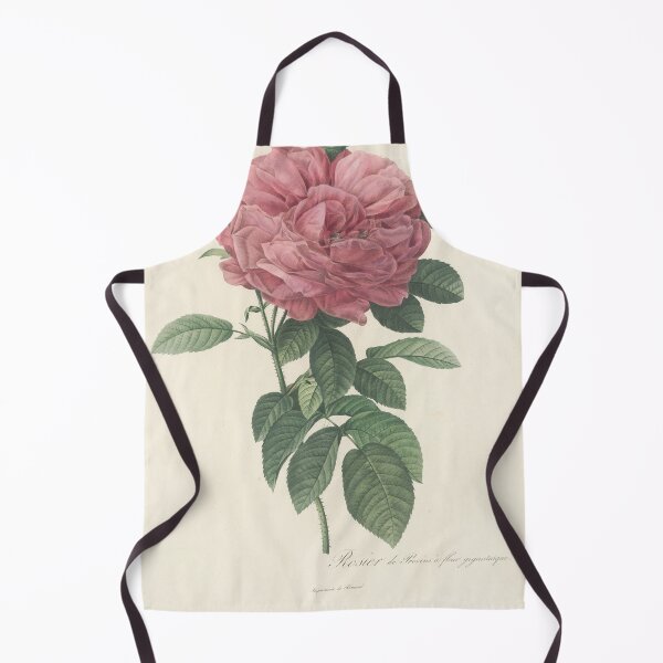 Item preview, Rosa Gallica Flore giganteo Flower Scientific Vintage Illustration designed and sold by Lacasadellora.