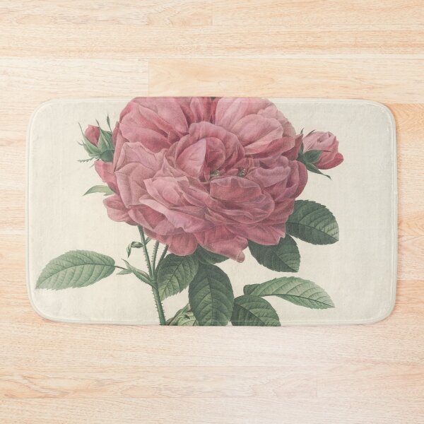 Item preview, Rosa Gallica Flore giganteo Flower Scientific Vintage Illustration designed and sold by Lacasadellora.