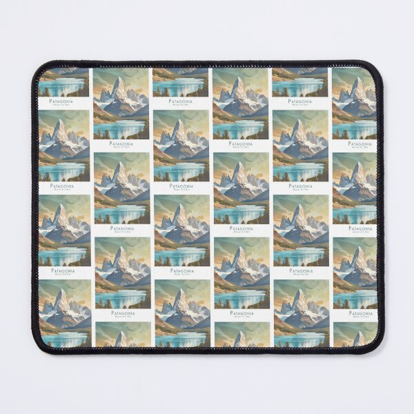 Item preview, Vintage Patagonia Argentina – Minimalist retro travel poster of Mount Fitz Roy designed and sold by pod24.
