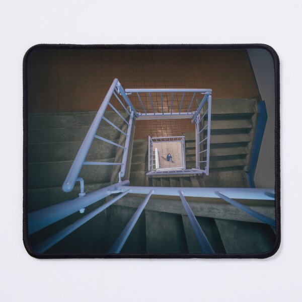 Item preview, The blue line in the stairwell designed and sold by Elianne Turennout.