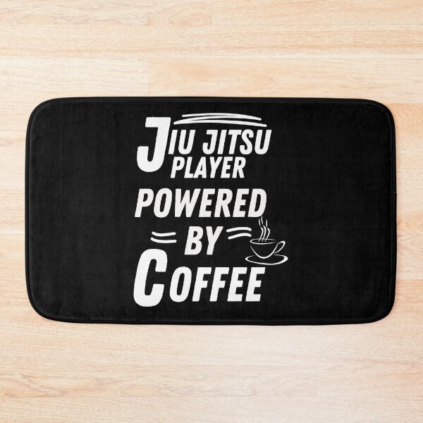 Item preview, Jiu Jitsu player powered by coffee designed and sold by annoying-shirts.