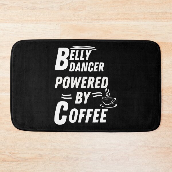 Item preview, Belly dancer powered by coffee designed and sold by annoying-shirts.