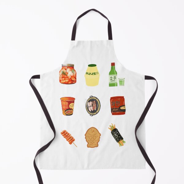Item preview, Korean Food Kpop Sticker Sheet Graphic designed and sold by socialarmour.