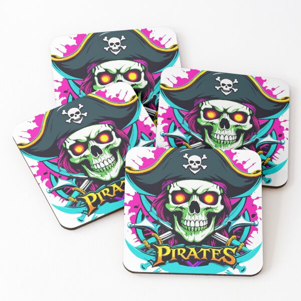 Item preview, pirate skull designed and sold by misbahsiro.