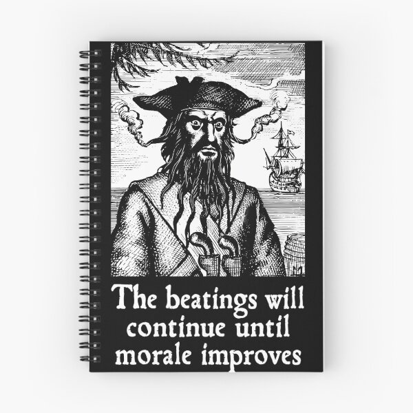 Item preview, The Beatings Will Continue Until Morale Improves designed and sold by ThomasFoucher.