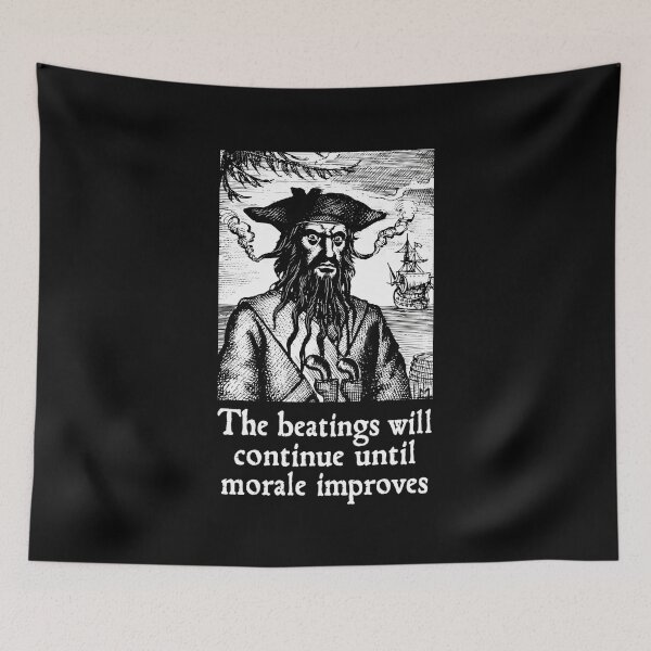 Item preview, The Beatings Will Continue Until Morale Improves designed and sold by ThomasFoucher.