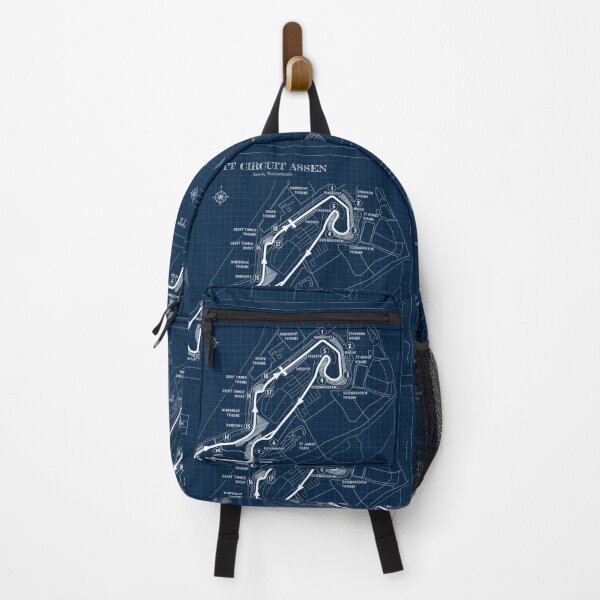 Item preview, TT Circuit Assen  (Navy Blueprint) designed and sold by BGALAXY.