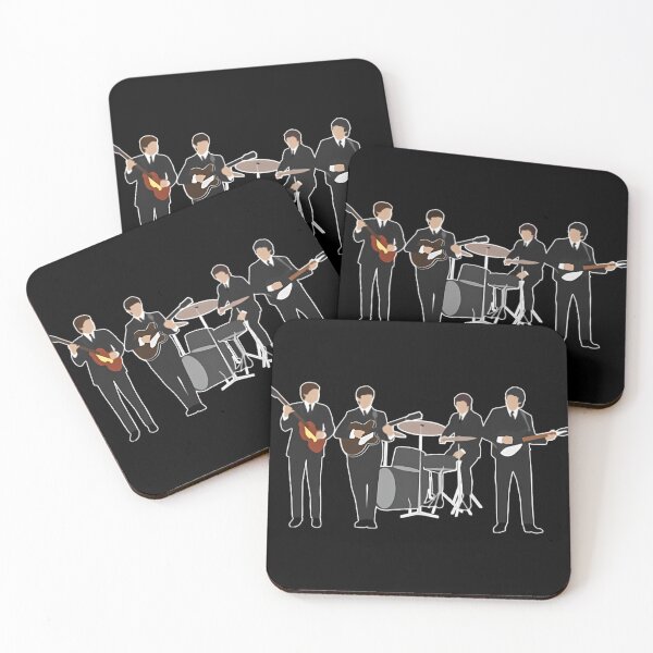 Item preview, Beatle Vintage Retro Line Up designed and sold by ThomasFoucher.
