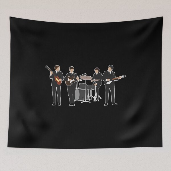 Item preview, Beatle Vintage Retro Line Up designed and sold by ThomasFoucher.