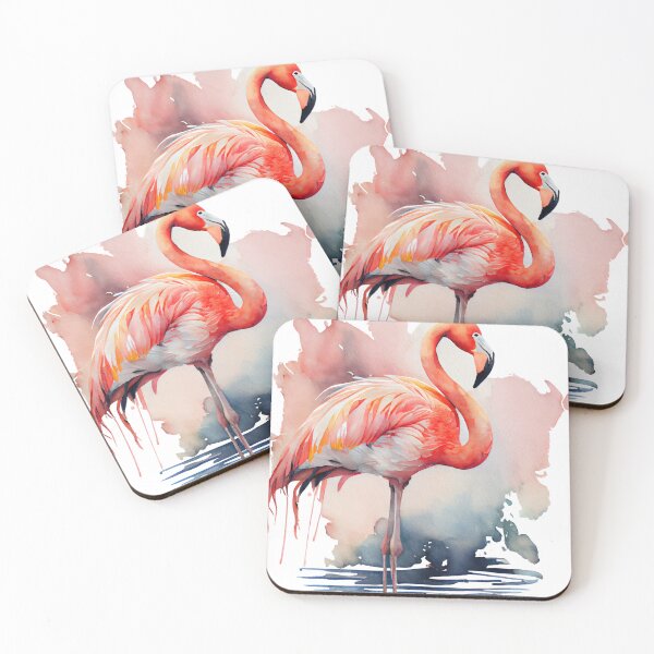 Item preview, Pink Flamingo Paint Splash Graphic designed and sold by socialarmour.