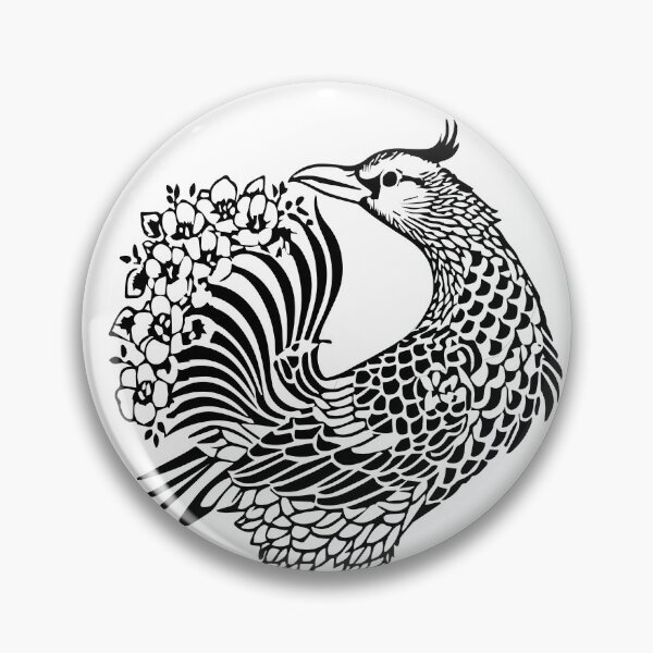 Item preview,  Line Thai No.4 birds thai style traditional Drawing Tattoo design Thai pattern  art designed and sold by Bspaces.