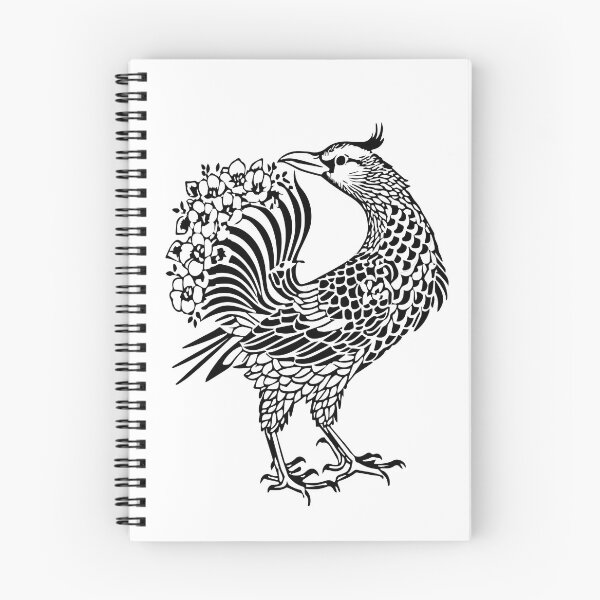 Item preview,  Line Thai No.4 birds thai style traditional Drawing Tattoo design Thai pattern  art designed and sold by Bspaces.