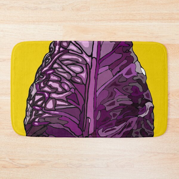 Item preview, Cavolo viola giallo verdura pop art designed and sold by Freakyart24.