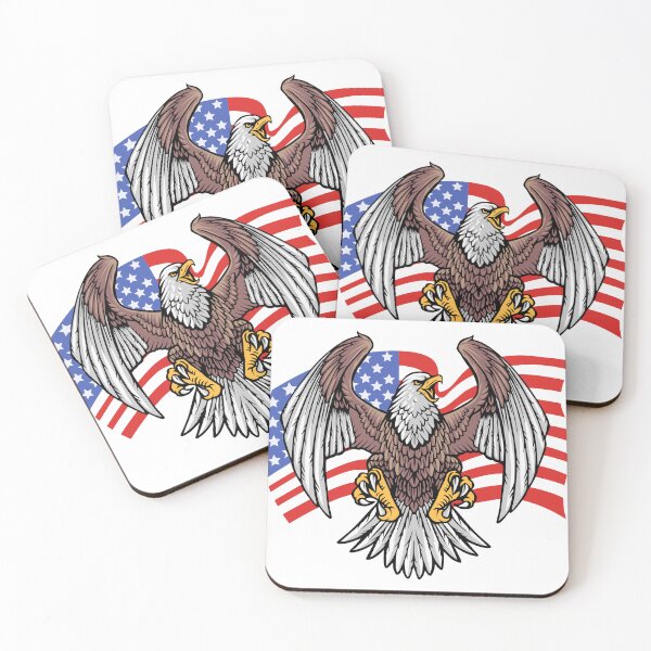Item preview, American Eagle Independence Day USA Flag Graphic  designed and sold by socialarmour.