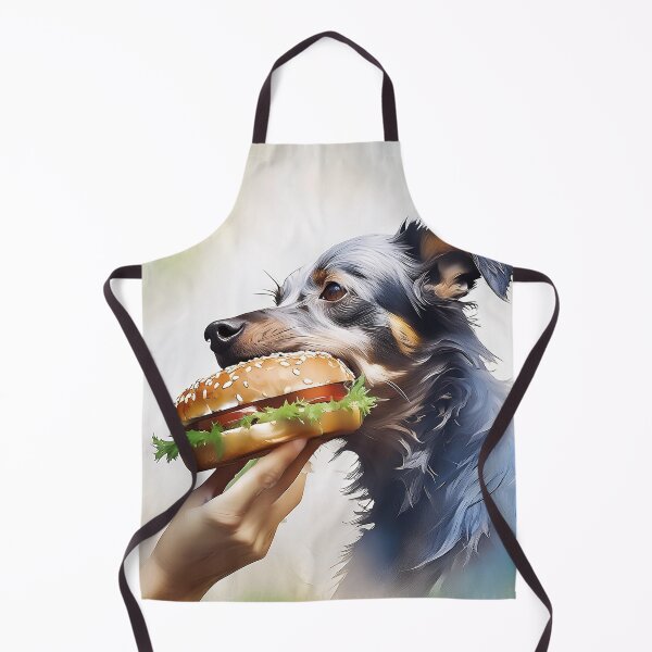 Item preview, Dog eats burger designed and sold by FaddyFog.