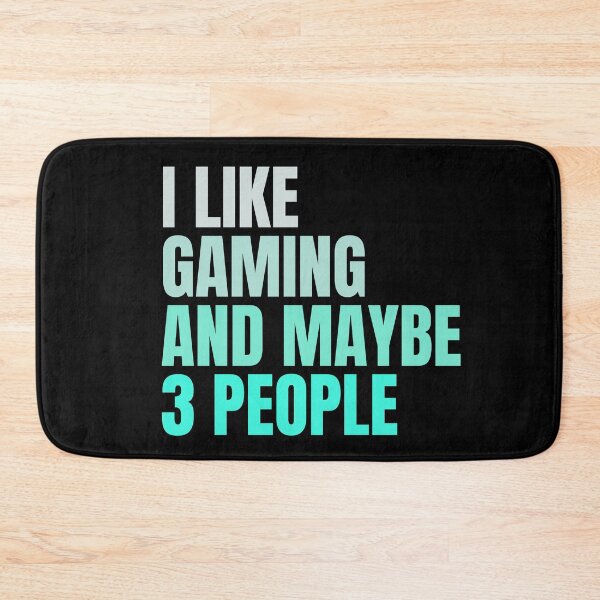 Item preview, I Like Gaming And Maybe 3 People , Funny Gamer , I Like Gaming and Maybe 3 People, Funny Gaming Gift, Video Game Graffiti  designed and sold by Creativedsigna.