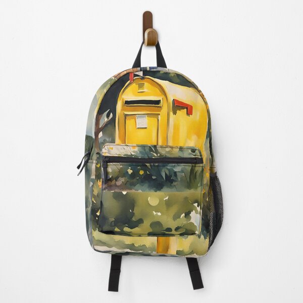 Item preview, Vintage Charm: Colorful Watercolor Mailbox designed and sold by REALDesign-Shop.