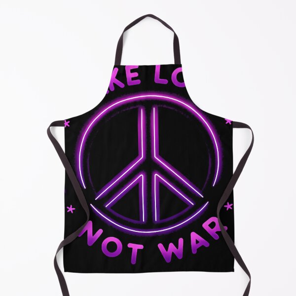 Item preview, Neon Glow Peace Symbol - Make Love Not War designed and sold by LeonaGallet5.
