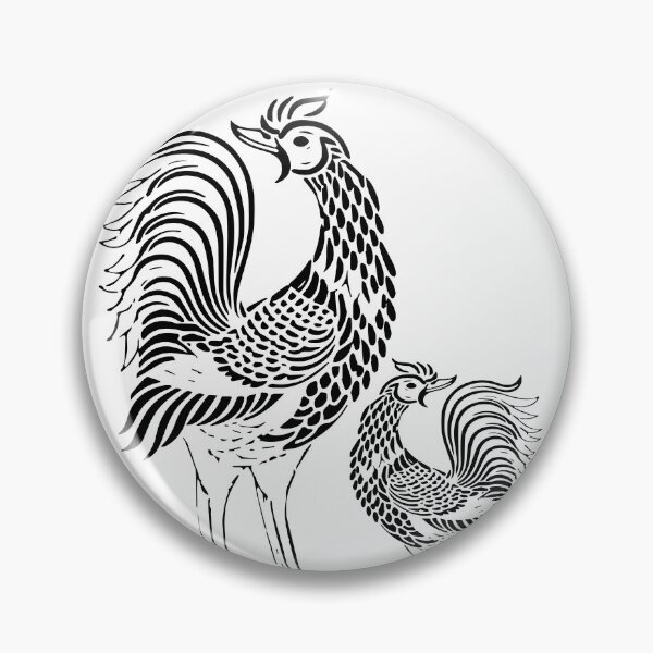 Item preview, Line Thai birds thai style traditional Drawing Tattoo design Thai pattern art designed and sold by Bspaces.