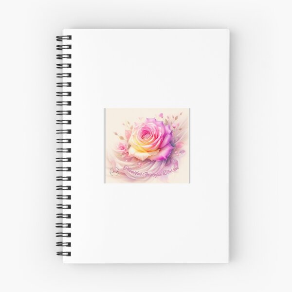Item preview, Inspiring Floral : Thankful, Grateful, Blessed designed and sold by Godisgr8t2me.