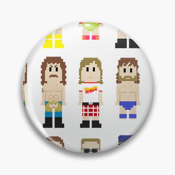 Artikelvorschau, 8-Bit-Wrestler entworfen und verkauft von Danielylord.