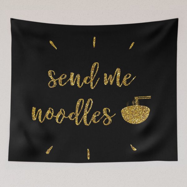 Item preview, send me noodles (gold edition) designed and sold by asanaworld.