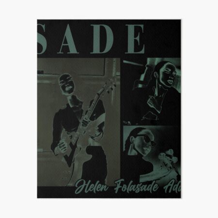 Artikel-Vorschau von Sade Adu Musikband Jazz Pop Vintage Signatur Retro 80er 90er Bootleg Rap Stil, designt und verkauft von SusanneMartinez.