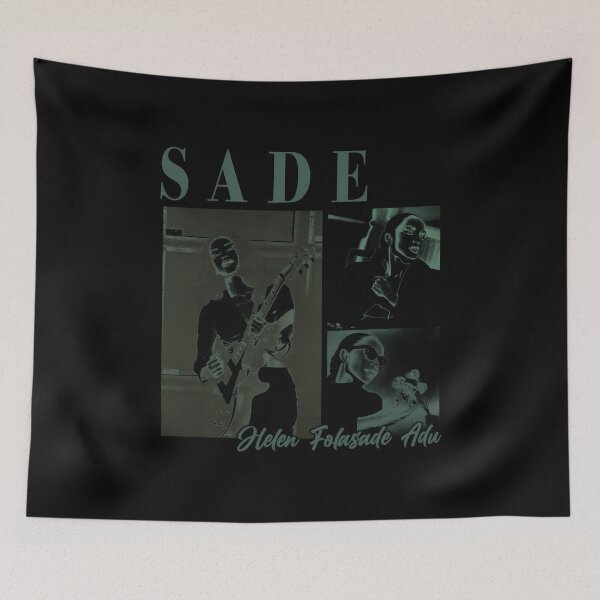 Item preview, Sade Adu Music Band Jazz Pop Vintage Signature Retro 80S 90S Bootleg Rap Style designed and sold by SusanneMartinez.