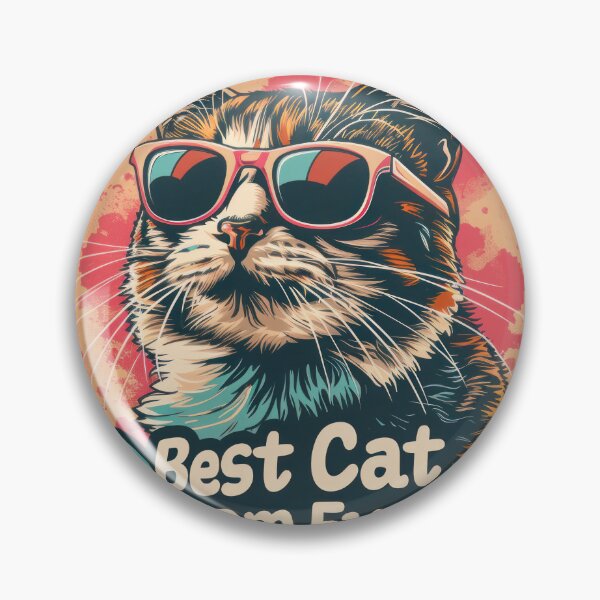 Item preview, Stylish cat portrait with "Best Cat Mom Ever" text. designed and sold by 271Studio.