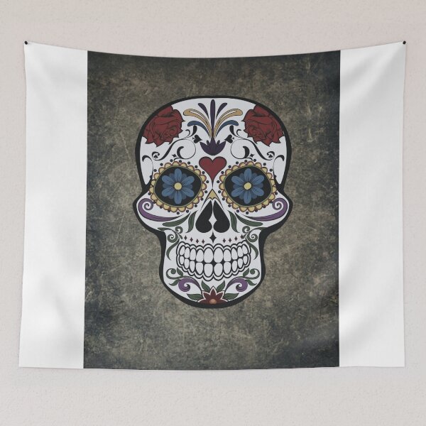 Item preview, Flowers skull designed and sold by Frodzik.