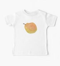 Juicy Pear Watercolor Still Life Baby Tee
