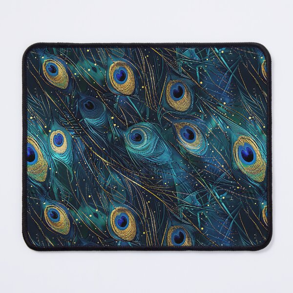 Item preview, Opulent Elegance: A Peacock Feather Symphony designed and sold by StrawberryStudio.