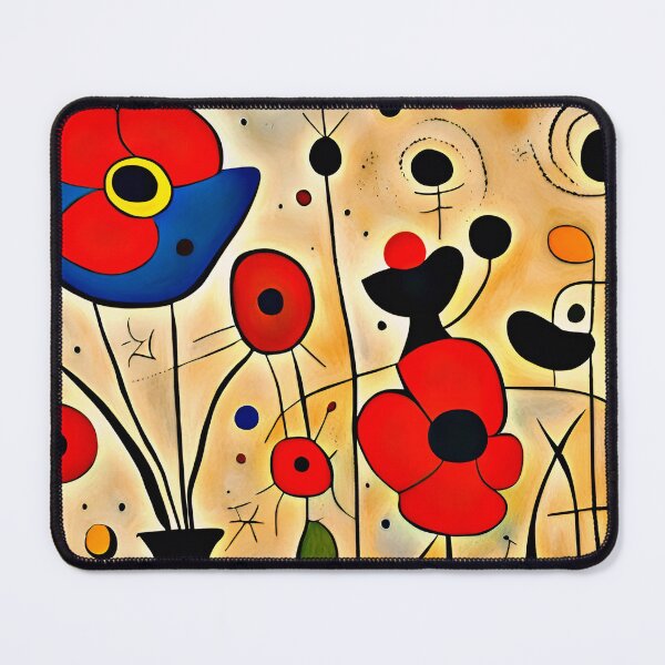 Item preview, Miro Inspired Abstract Surrealist Art designed and sold by Sizani.