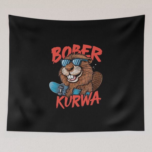 Item preview, Bober Ku*wa - Bober, Beaver, Bóbr, Jakie Bydle, Funny  designed and sold by Zibis09.