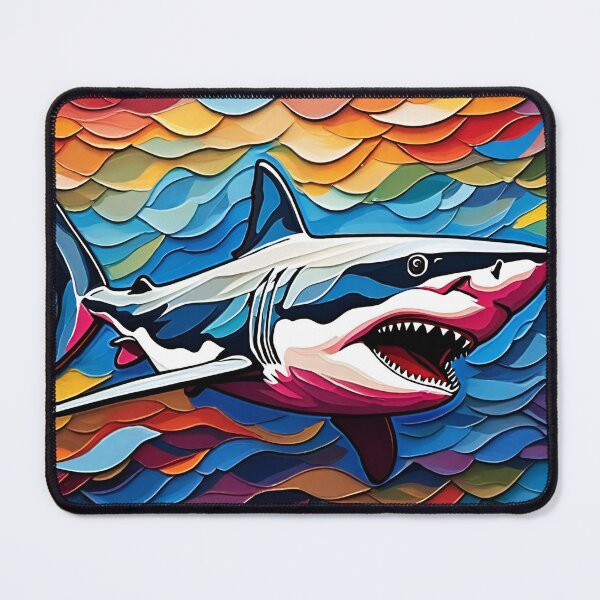 Item preview, Shark in Coloured Waters designed and sold by pUNKnown.