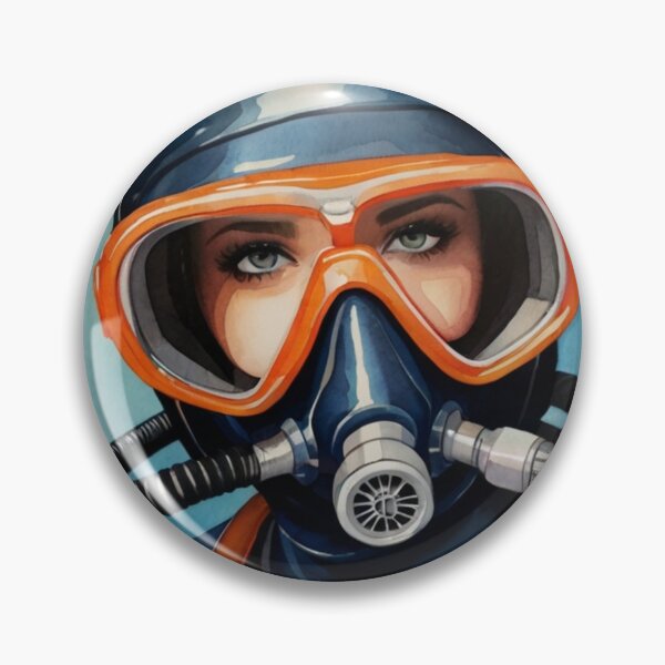 Item preview,  Unique Diver’s Portrait designed and sold by KilianSzmid.