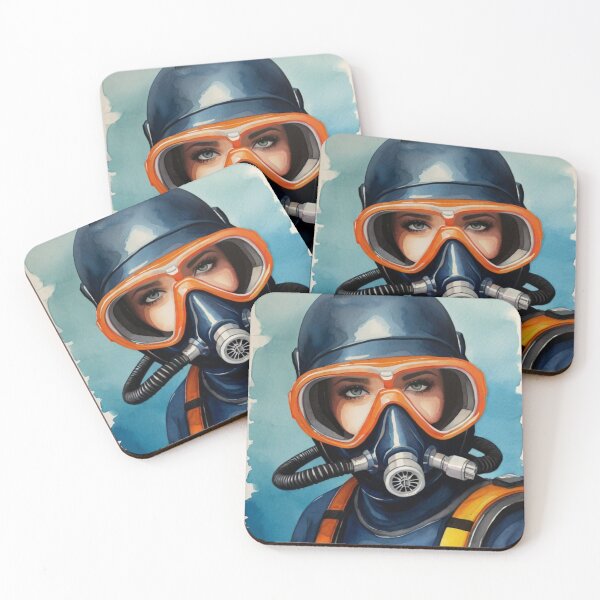 Item preview,  Unique Diver’s Portrait designed and sold by KilianSzmid.