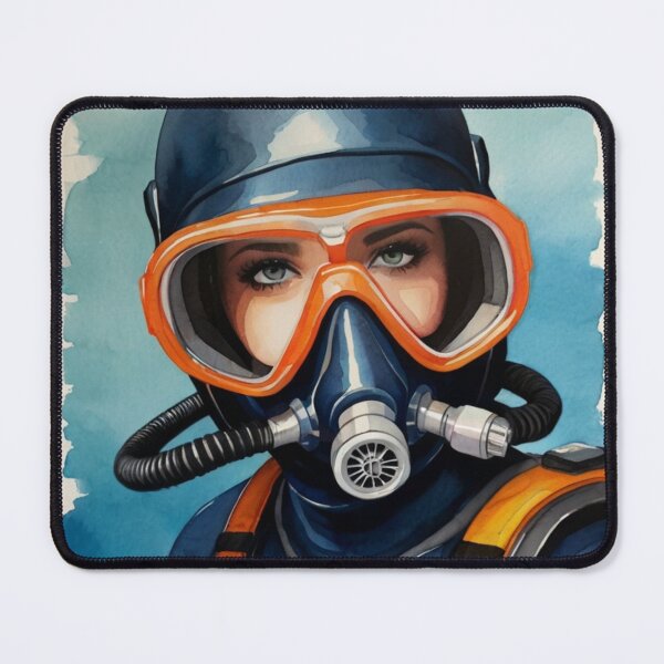 Item preview, Unique Diver’s Portrait designed and sold by KilianSzmid.