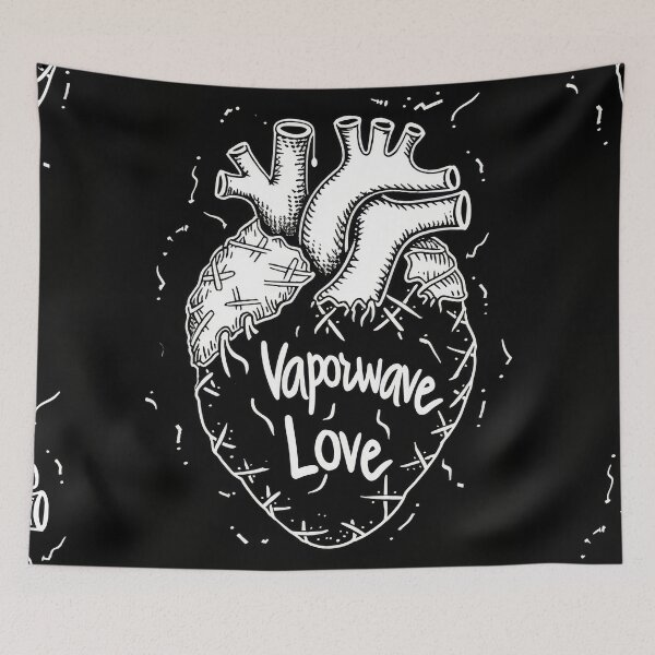 Item preview, Vaporwave Love: Gothic Heart and Nostalgia designed and sold by Piotrek0001.