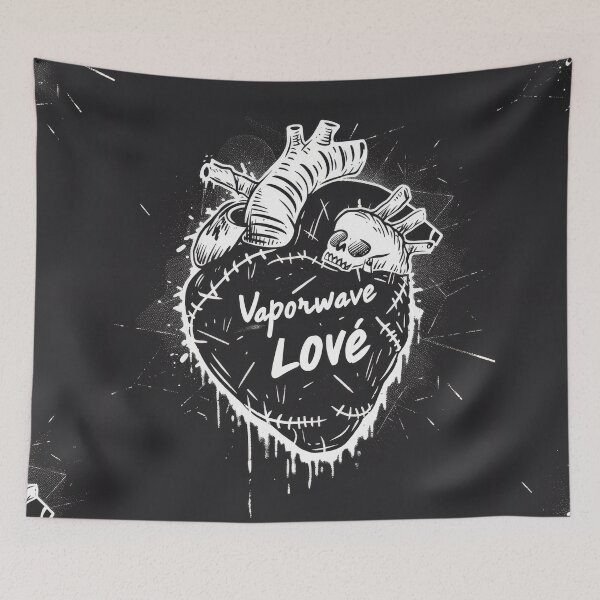Item preview, Vaporwave Love: Gothic Heart and Nostalgia designed and sold by Piotrek0001.