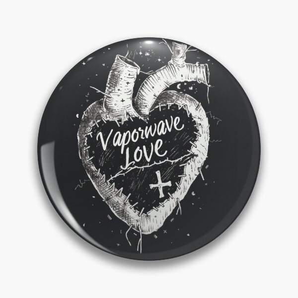 Item preview, Vaporwave Love: Gothic Heart and Nostalgia designed and sold by Piotrek0001.