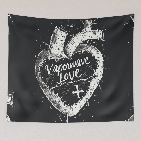 Item preview, Vaporwave Love: Gothic Heart and Nostalgia designed and sold by Piotrek0001.