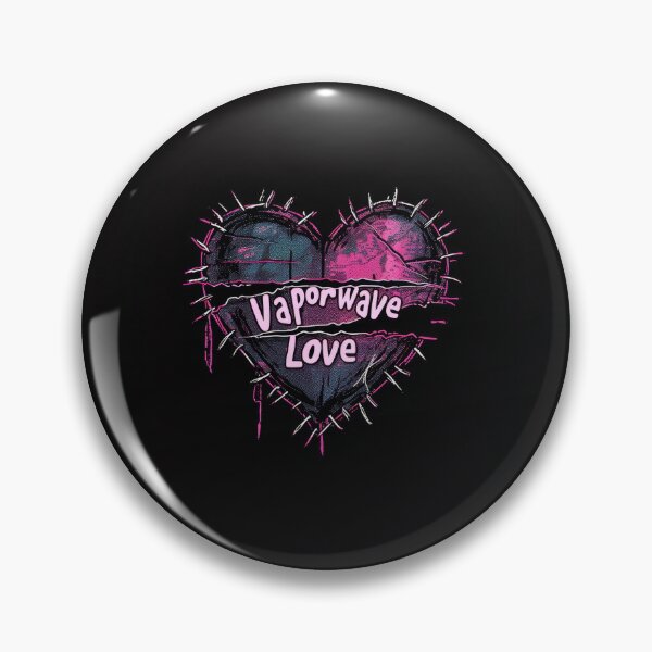 Item preview, Vaporwave Love: Gothic Heart and Nostalgia designed and sold by Piotrek0001.