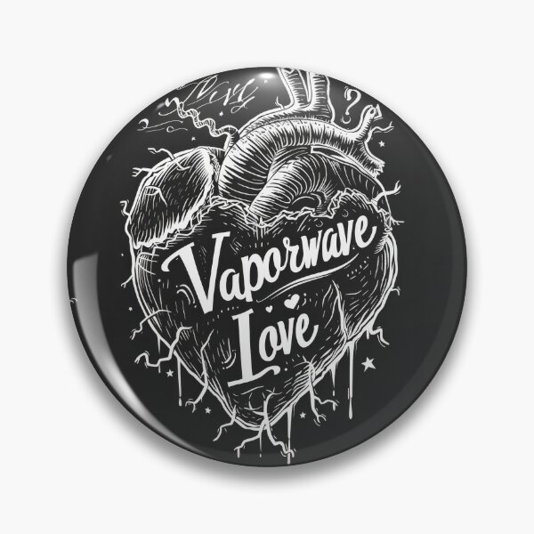 Item preview, Vaporwave Love: Gothic Heart and Nostalgia designed and sold by Piotrek0001.
