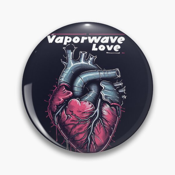 Item preview, Vaporwave Love: Gothic Heart and Nostalgia designed and sold by Piotrek0001.