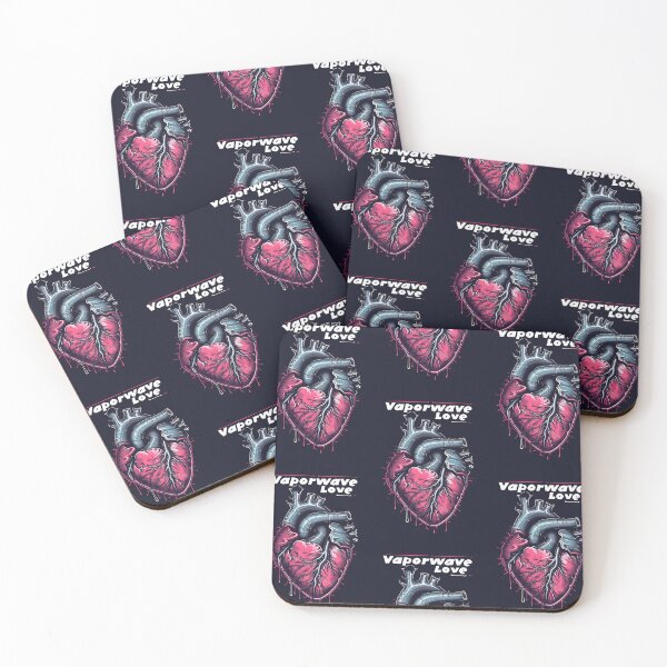 Item preview, Vaporwave Love: Gothic Heart and Nostalgia designed and sold by Piotrek0001.