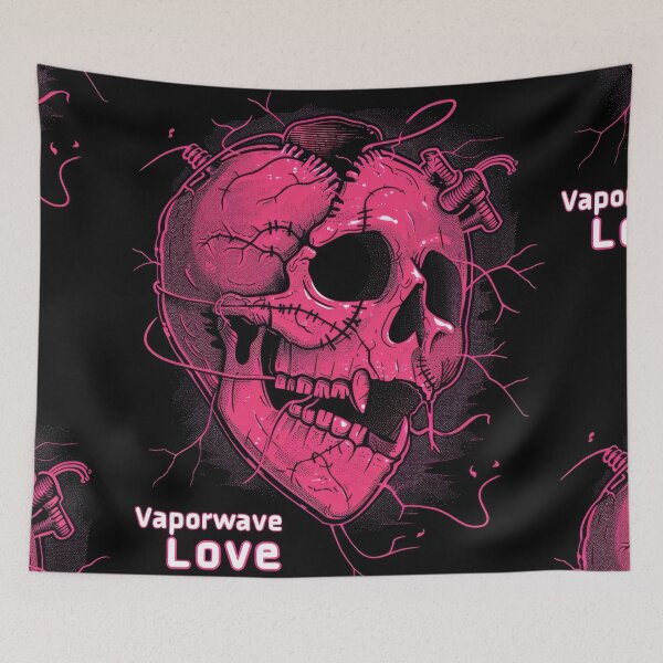 Item preview, Vaporwave Love: Gothic Heart and Nostalgia designed and sold by Piotrek0001.