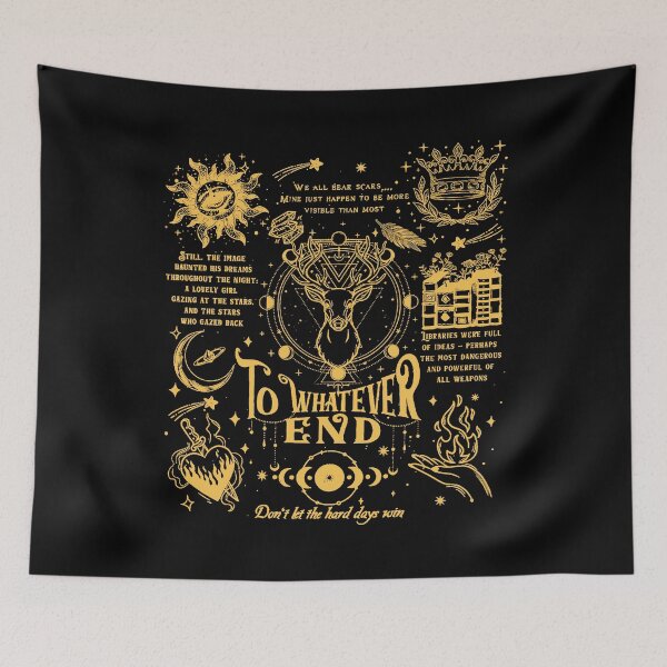 Item preview, To Whatever End Throne Of Glass Fan Gifts designed and sold by FaustinoYouno.