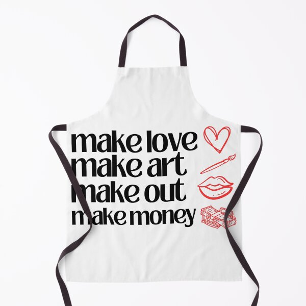 Item preview, Make love,art,out,money designed and sold by QueerPenguin.